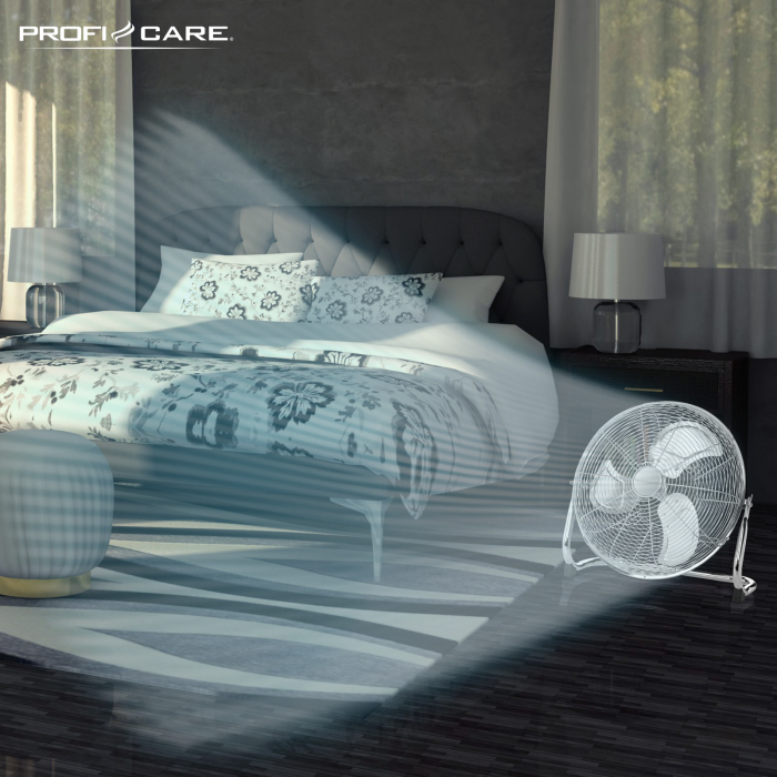 PROFI CARE PC-VL 3067 WM Windmaschine Silber (120 Watt)
