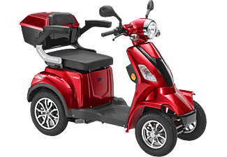 LUXXON E4800 - E scooter à quatre roues (Rouge)