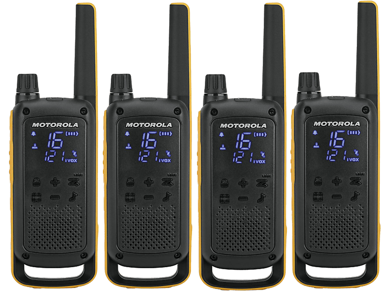 MOTOROLA Talkabout T82 Extreme Quad Adó-Vevő szett - 4 db készülék/csomag