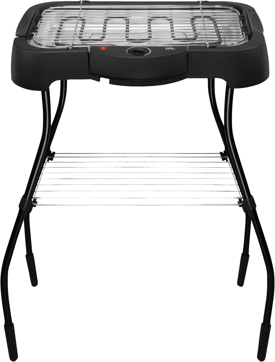 OK. OSG 3210 Elektromos grill, fekete