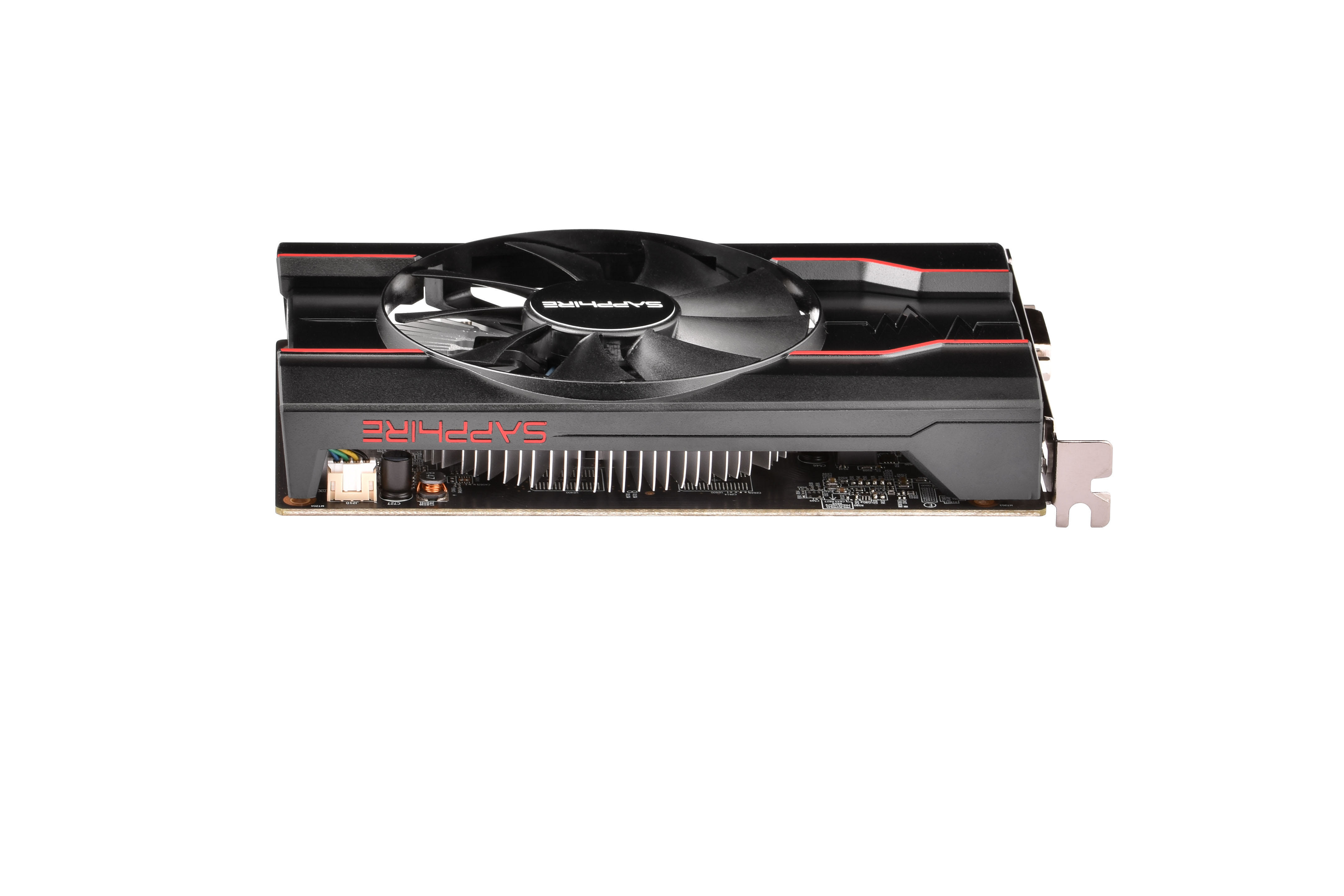 SAPPHIRE Radeon PULSE RX 550 2G (11268-21-20G) (AMD, Grafikkarte)