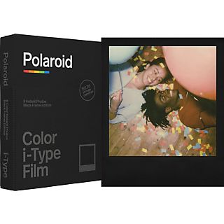 POLAROID Sofortbildfilm Color i‑Type Film Black Frame Edition