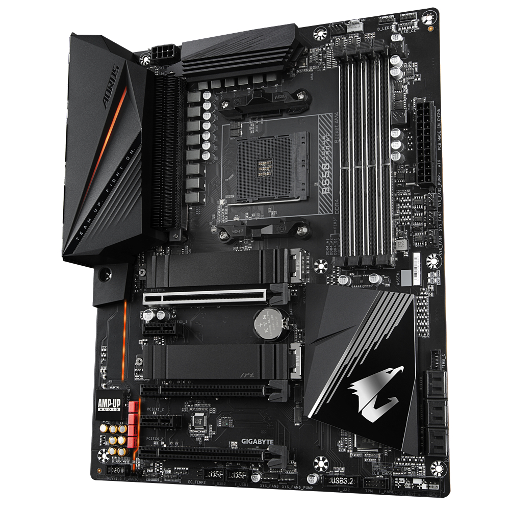 GIGABYTE B550 AORUS PRO AC Mainboard Mehrfarbig