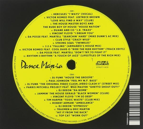 VARIOUS - Hardcore Traxx: Dance Mania Records 1986-1997  - (CD)