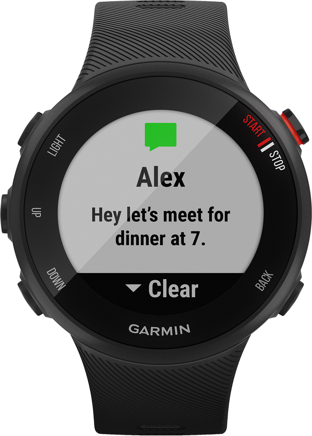 GARMIN Forerunner 45S Zwart Small