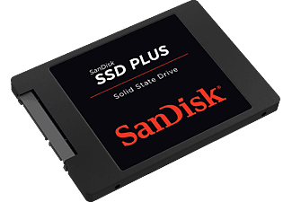 SANDISK SSD Plus - Disque dur (SSD, 2 TB, Noir)