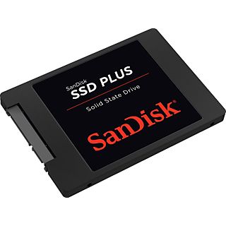 SANDISK SSD Plus - Disque dur (SSD, 2 TB, Noir)