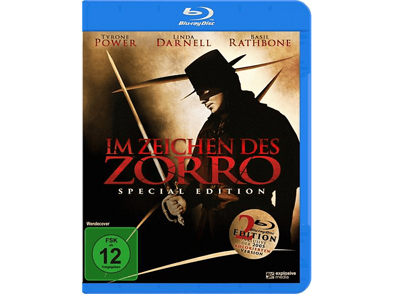 Blu-ray des Zorro Zeichen Im