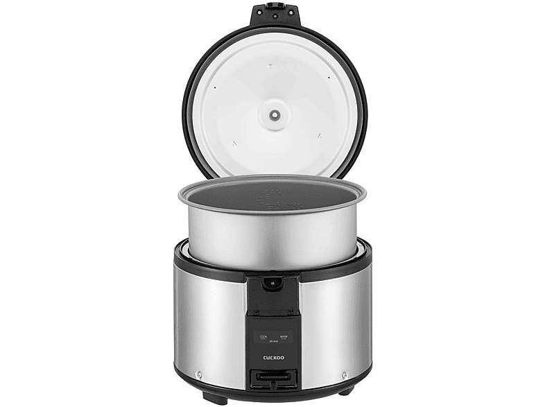 CUCKOO SR-4600 Reiskocher (1360 Watt, Schwarz/Silber)