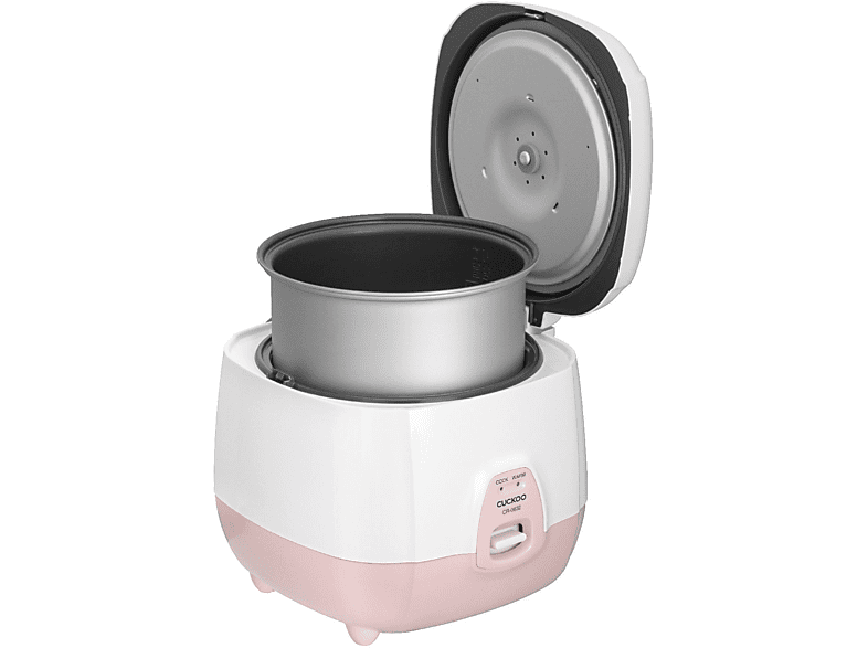CUCKOO CR-0632 Reiskocher (500 Watt, Pink/Weiß)