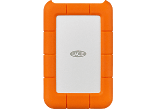 LACIE Rugged USB-C STFR5000800 - Disco rigido (HDD, 5 TB, Arancione/Argento)