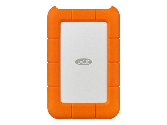 LACIE Rugged USB-C STFR5000800  - Disque dur (HDD, 5 TB, Orange/Argent)