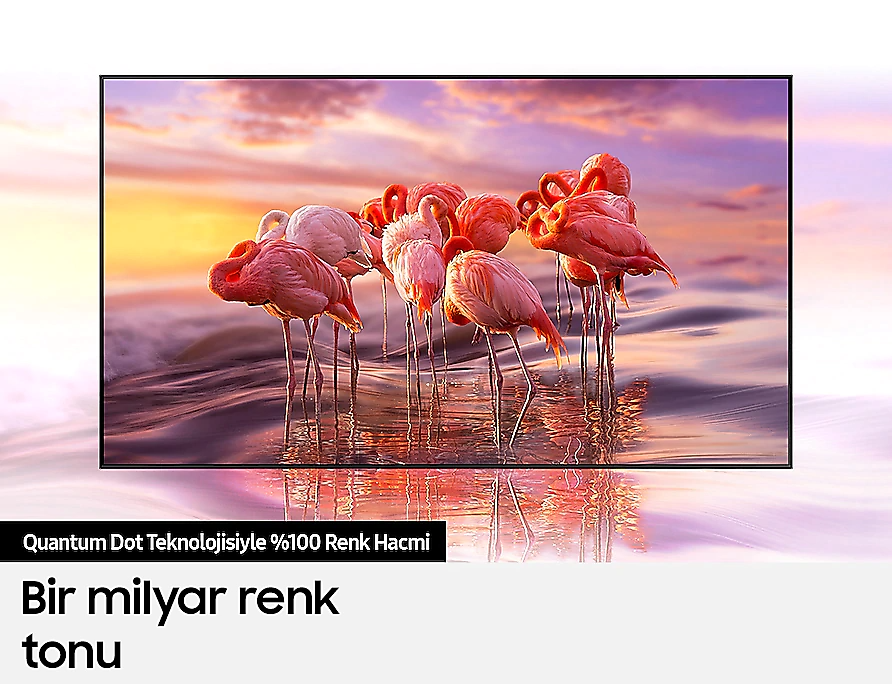 SAMSUNG 50Q60T 50" 125 Ekran Uydu Alıcılı Smart 4K Ultra HD QLED TV 