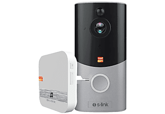 S-LINK Swapp SL-EG22 Wifi TUYA Destekli 1080p HD TF Kartlı Kameralı Akıllı Kapı Zili