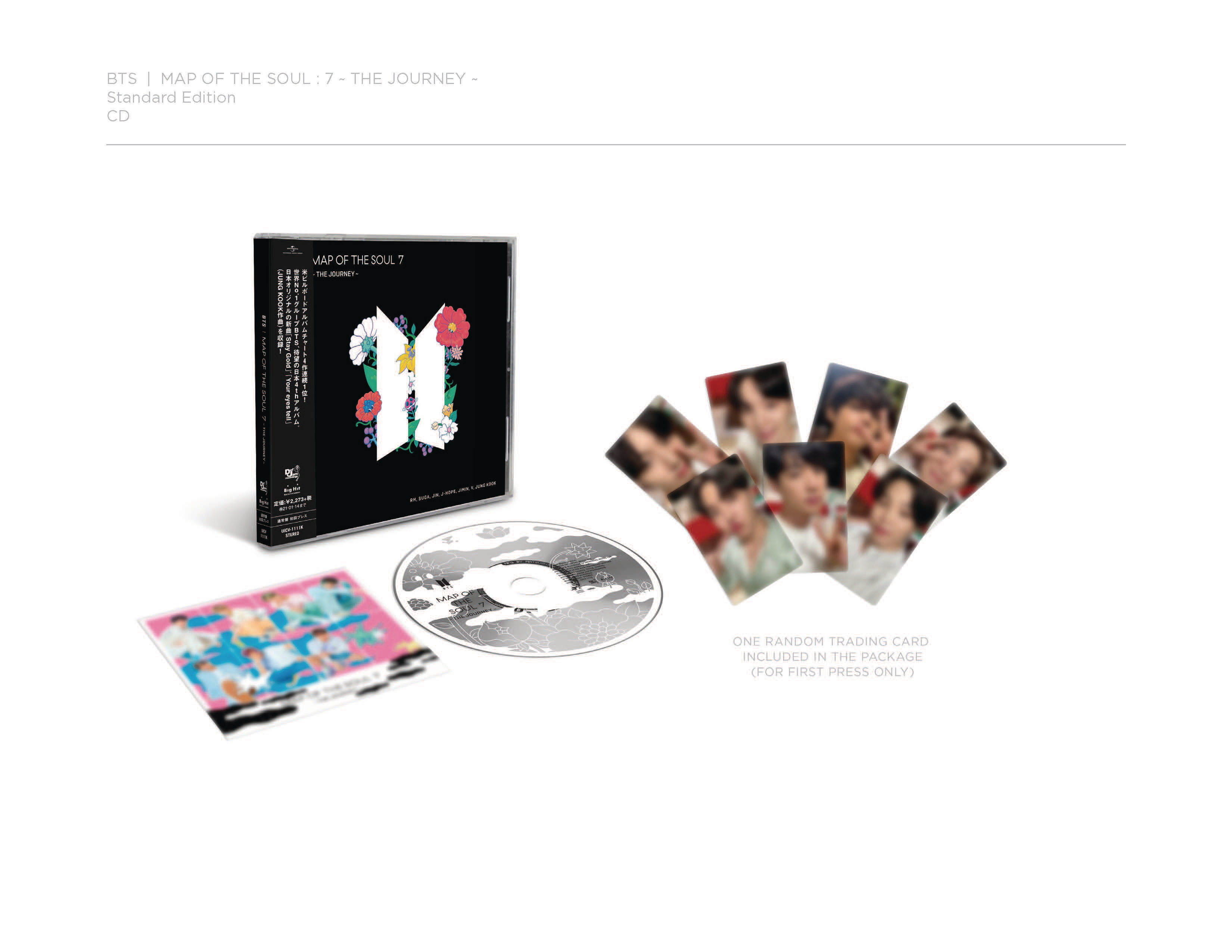 BTS - MAP OF THE SOUL : 7 ~ THE JOURNEY ~  - (CD)