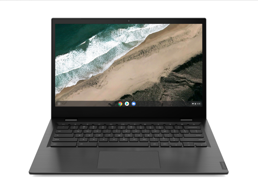 Portátil - Lenovo Chromebook S345-14AST, 14" Full-HD, AMD A6-9220C, 4 GB, 64 GB eMMC, Chrome OS, Gris Mineral