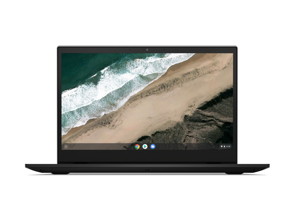 Portátil - Lenovo Chromebook S345-14AST, 14 " Full-HD, AMD A4-9120C, 4 GB, 32 GB eMMC, Chrome OS, Gris Mineral
