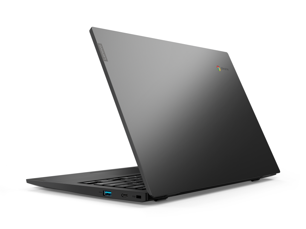 Portátil - Lenovo Chromebook S345-14AST, 14 " Full-HD, AMD A4-9120C, 4 GB, 32 GB eMMC, Chrome OS, Gris Mineral