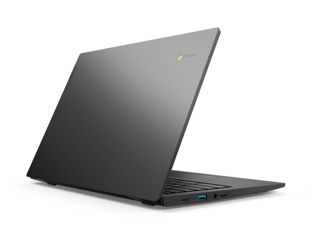 Portátil - Lenovo Chromebook S345-14AST, 14 " Full-HD, AMD A4-9120C, 4 GB, 32 GB eMMC, Chrome OS, Gris Mineral