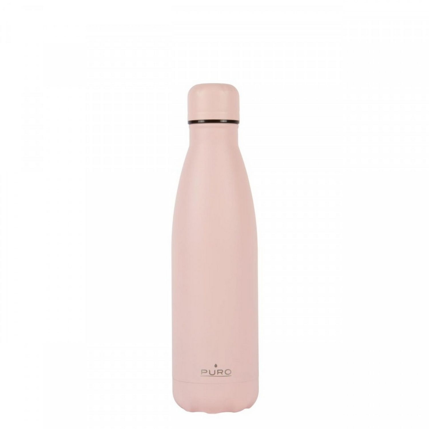 Botella Puro Icon 500ml acero inoxidable rosa pusb013 de 500 color