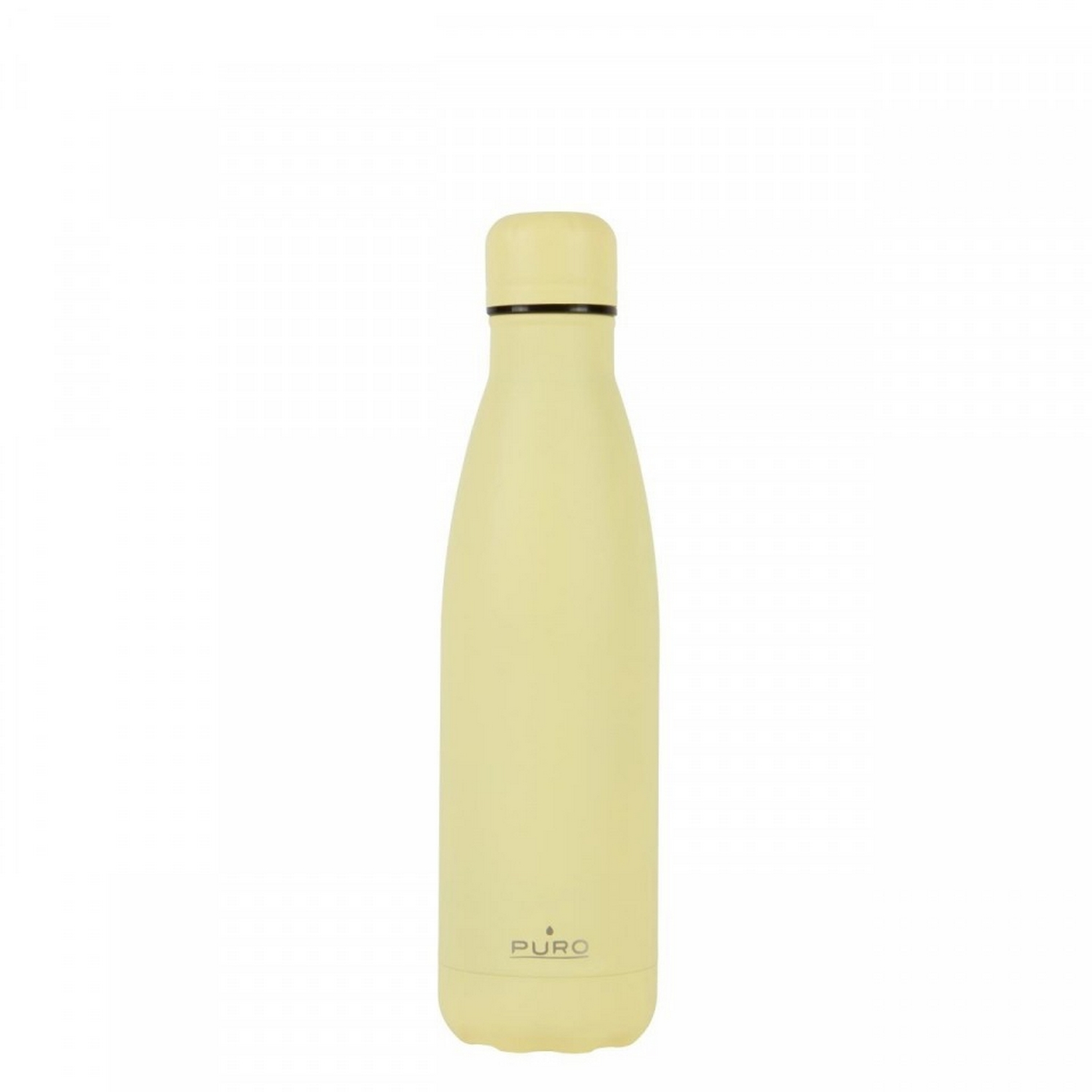 Botella Puro Icon 500ml acero inoxidable amarillo de 500 color