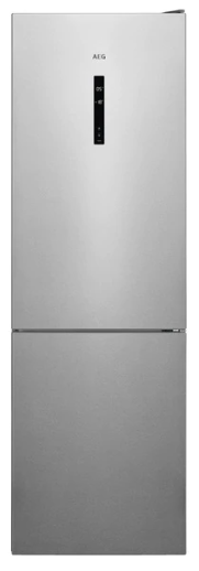 Frigorífico combi - AEG RCB632E5MX, 186 cm, 42 dB, No Frost, 324 l, Inox