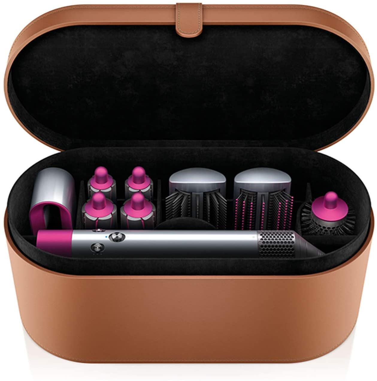 DYSON 310733-01 Airwrap™ Multi-Haarstyler Complete Fuchsia/Anthrazit Haarstyler Anthrazit/Fuchsia, 1300 Watt, 6 Aufsätze