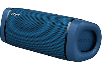 SONY SRS-XB33 tragbar, kabellos, Lautsprecherbeleuchtung, EXTRA BASS Bluetooth Lautsprecher, Blau, Wasserfest
