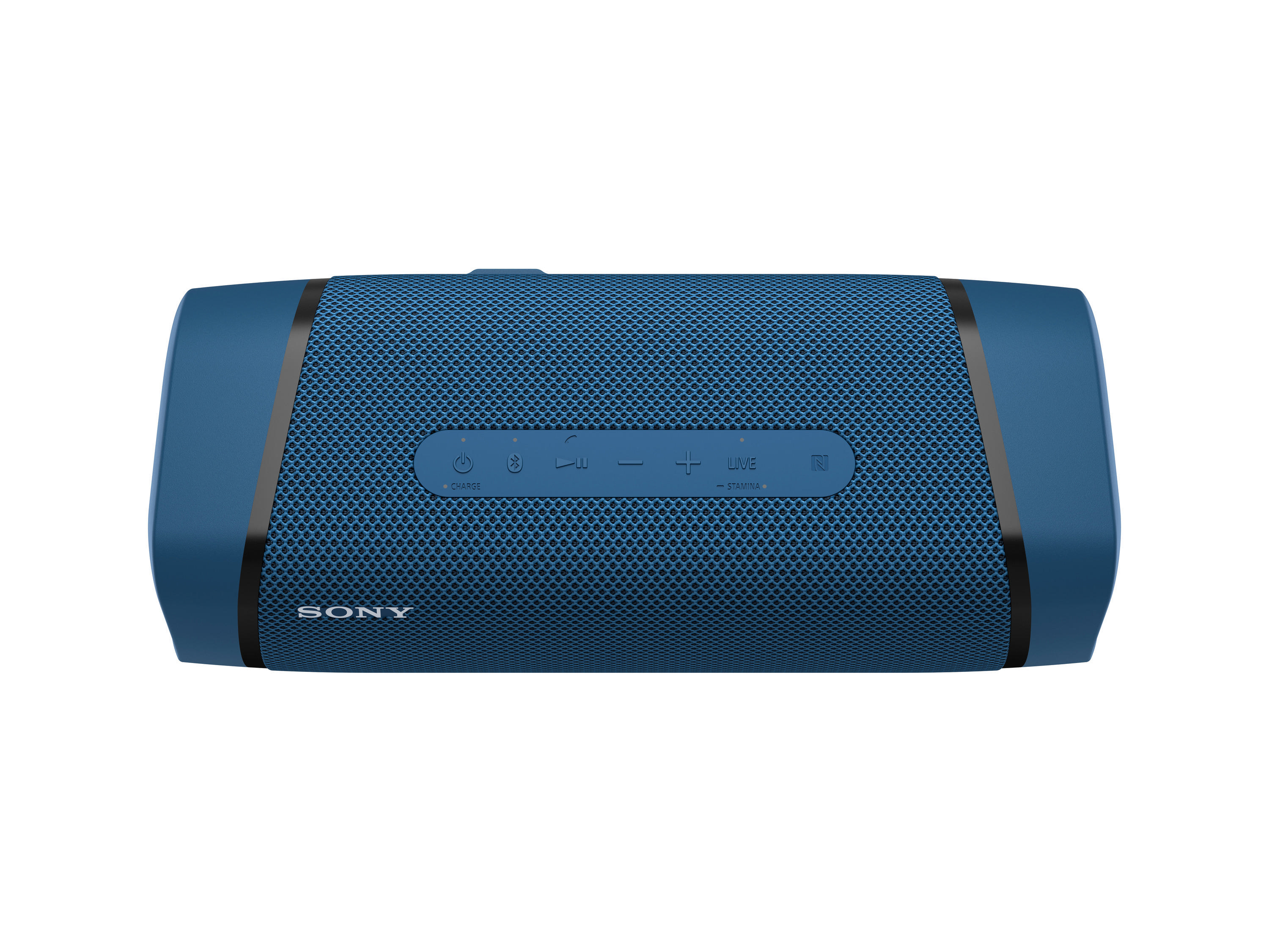 SONY SRS-XB33 tragbar, kabellos, Lautsprecherbeleuchtung, EXTRA BASS Bluetooth Lautsprecher, Blau, Wasserfest