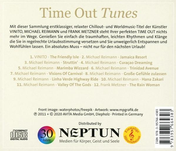 CD-Cover mit Text. Enthält Titelliste, Compact-Disc-Logo und Neptune-Logo.