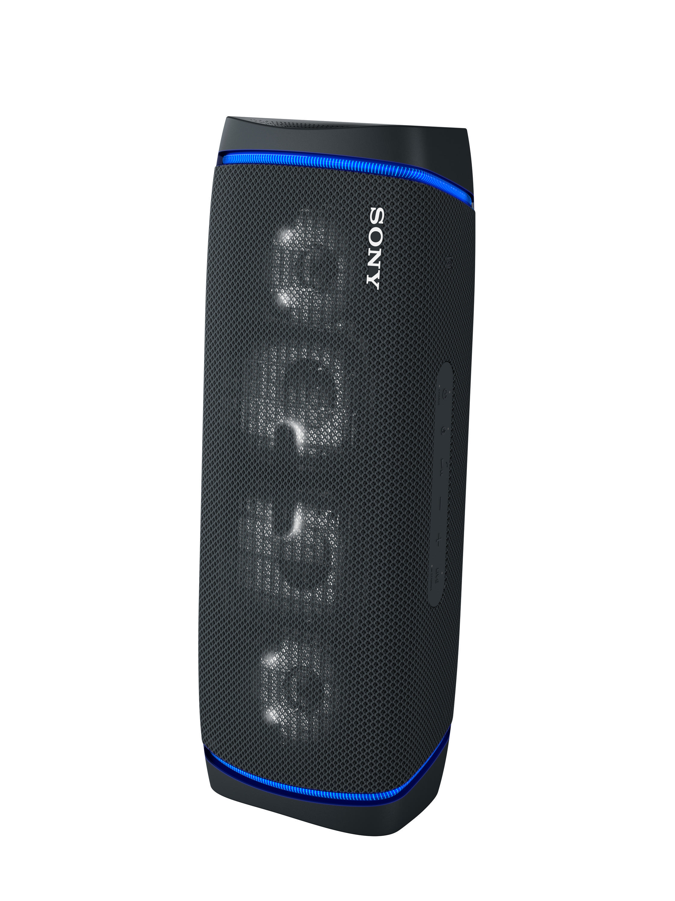 SONY SRS-XB43 tragbar, kabellos, Lautsprecherbeleuchtung, EXTRA BASS Bluetooth Lautsprecher, Schwarz, Wasserfest