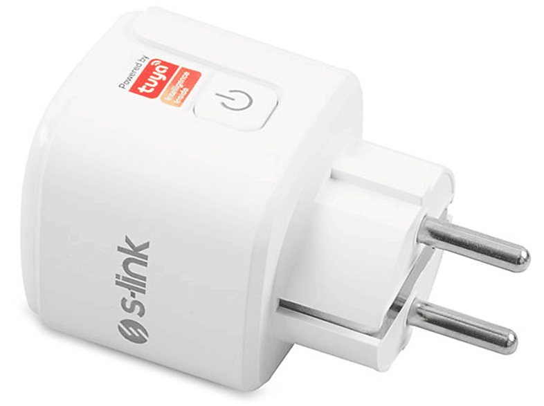 S-LINK Swapp Wifi Tuya Destekli SL-01 16 Amper Akıllı Priz Beyaz_0