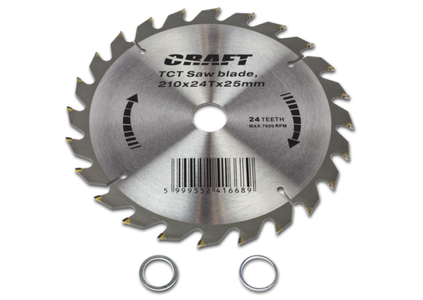 CRAFT 6284 Körfűrészlap,210x25mm, 24fog