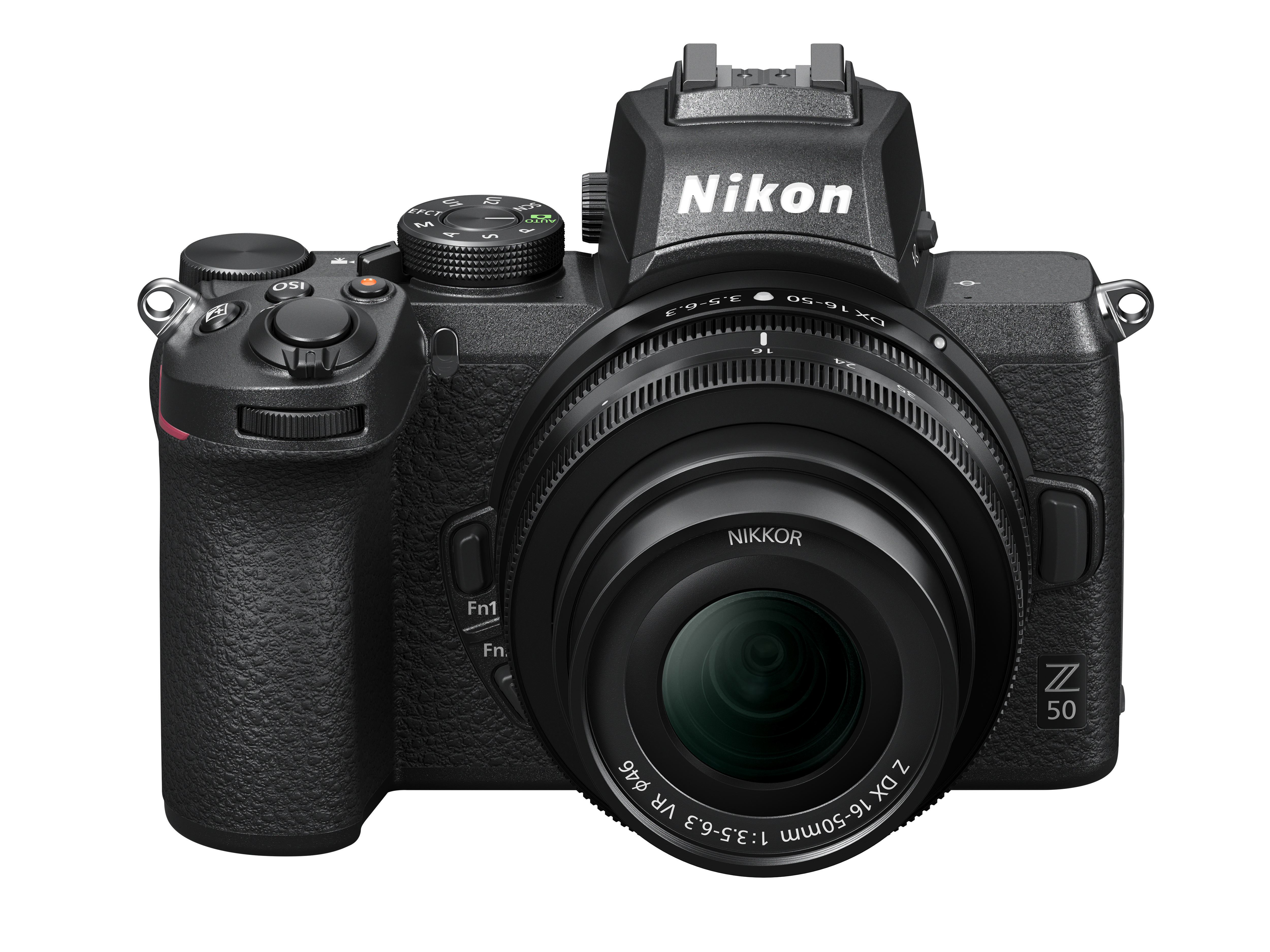 NIKON Z 50 Kit mm, Objektiv Display 16-50 WLAN Systemkamera cm Touchscreen, 8 mit