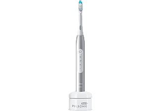 ORAL-B Pulsonic Slim Luxe 4000 Platinum - Brosse à dents électrique (Platine/Blanc)