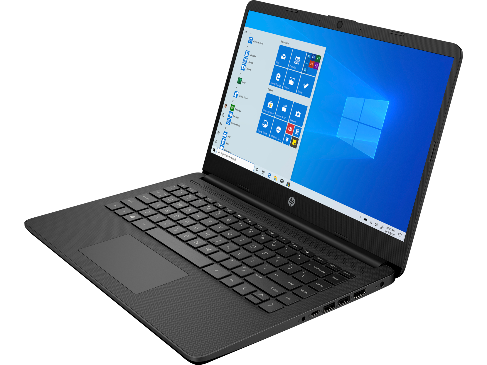 HP Notebook 14s-fq0903ng, 3150U, 8GB RAM, 256GB SSD, Jet Black (1K1N7EA) Notebook, 14 Zoll, Full-HD, AMD Athlon™ Gold 3150U, 8 GB, 256 GB SSD