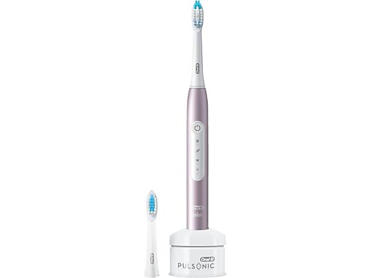 ORAL-B Pulsonic Slim Luxe 4100 - Brosse à dents électrique (Rose doré/Blanc)