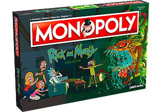 WINNING MOVES Monopoly: Rick and Morty (francese) - Gioco da tavolo (Multicolore)