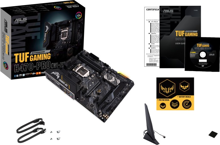 ASUS Mainboard TUF Gaming H470-Pro WIFI (90MB13B0-M0EAY0)