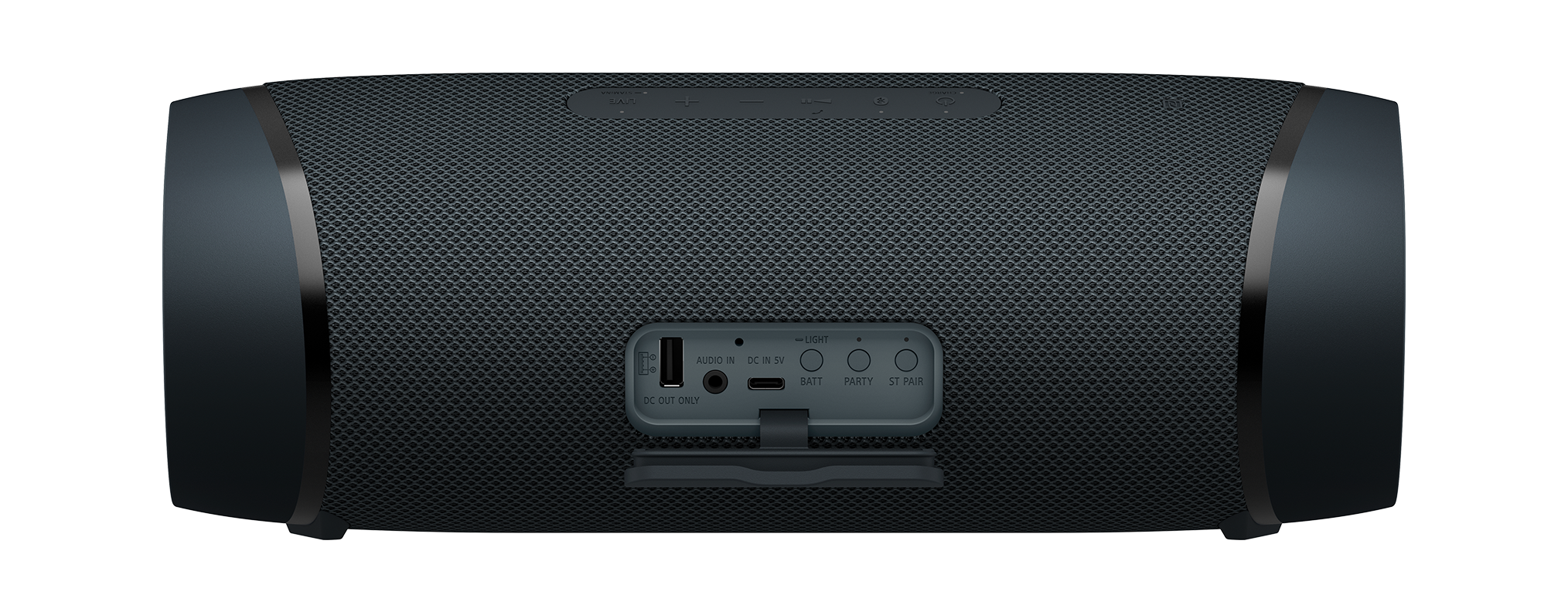 SONY SRS-XB43 tragbar, kabellos, Lautsprecherbeleuchtung, EXTRA BASS Bluetooth Lautsprecher, Schwarz, Wasserfest