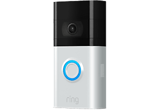 RING Video Doorbell 3 - Campanello video (Argento/Nero)