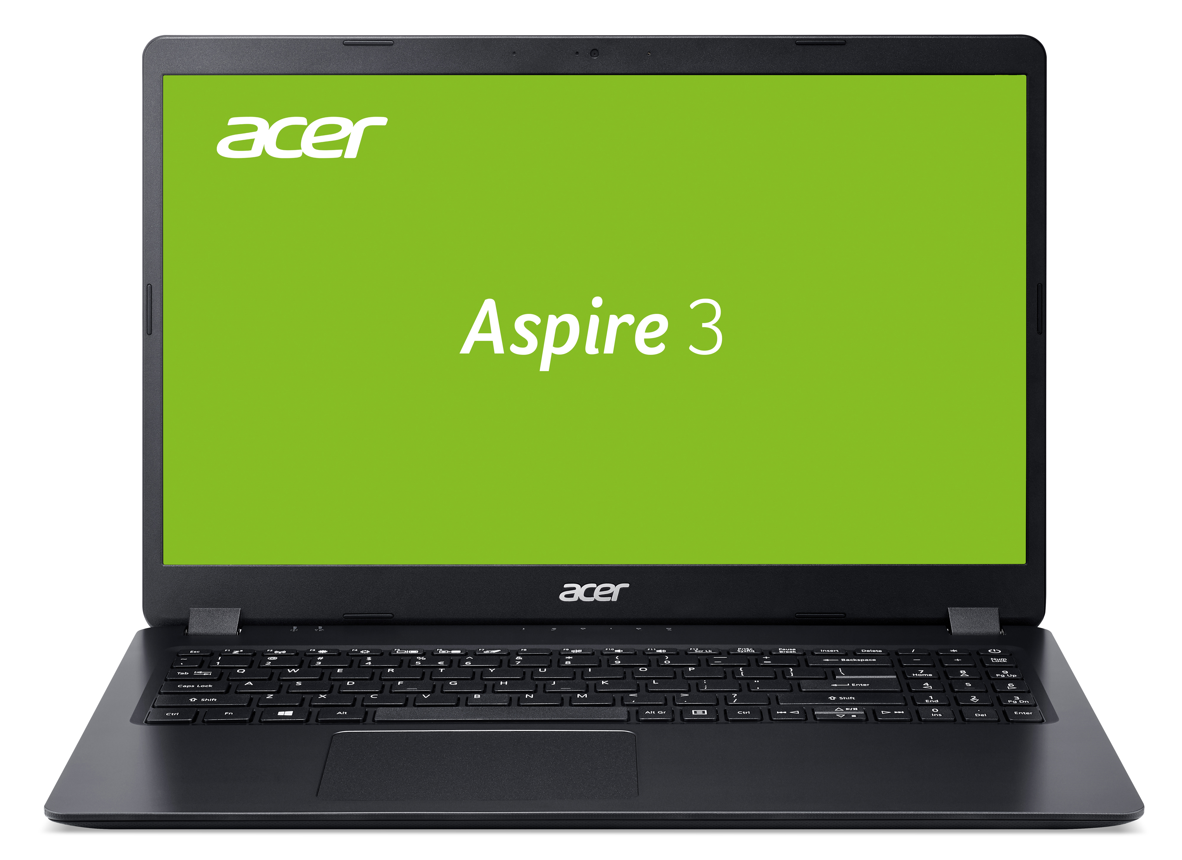 ACER Aspire 3 (A315-54K-38F5), Notebook, 620, GB Intel®, 512 15,6 Prozessor, mit Zoll i3-8130U Display, UHD RAM, 8 Intel® SSD, GB Schwarz