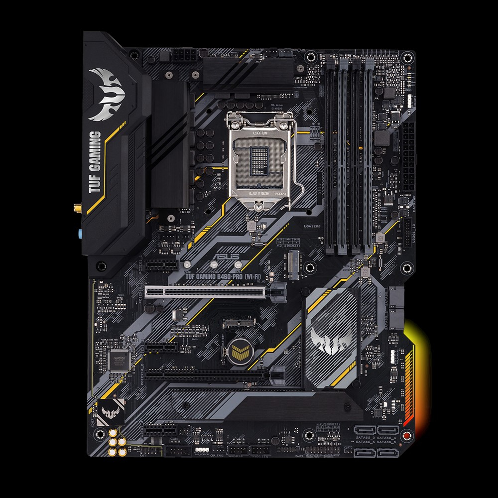 ASUS TUF Gaming B460-PRO (WI-FI) (90MB13P0-M0EAY0) Mainboard Schwarz