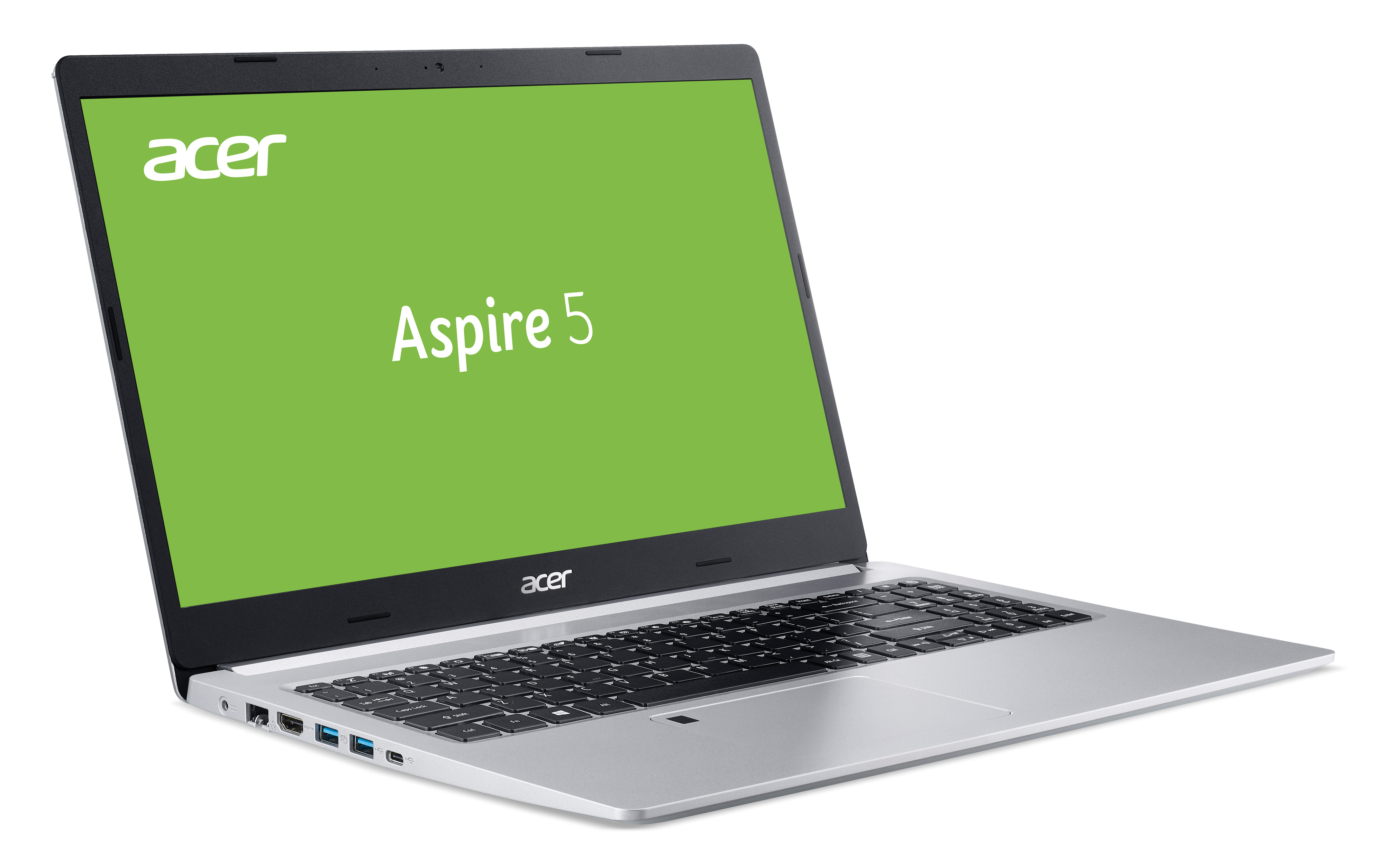 ACER Aspire 5 Zoll mit 15,6 Intel® 8 (A515-55G-58X1), Prozessor, 1,000 GB Notebook, SSD, RAM, Display, i5-1035G1 Silber GB