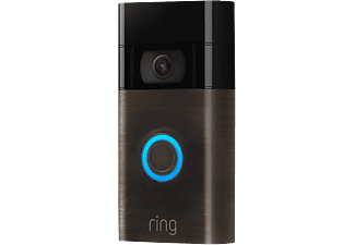 RING Video Doorbell V2 - Video-Türklingel (Bronze/Schwarz)