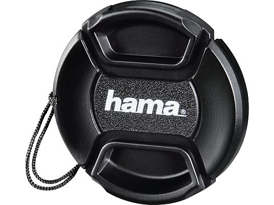 HAMA Smart-Snap 49 mm - Bouchon d'objectif (Noir)