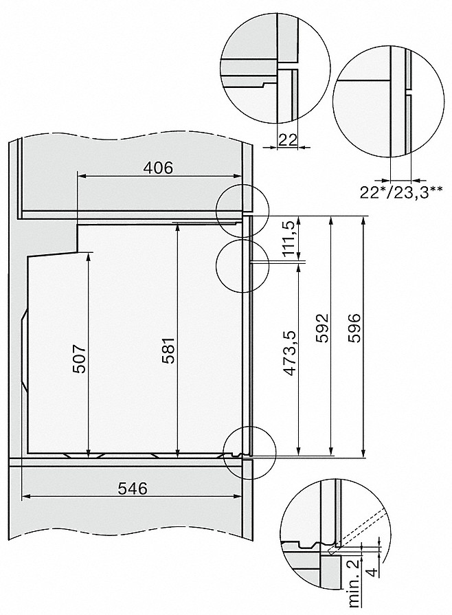 MIELE H 2267-1 I EDST. + KM 7002 FR, Einbauherdset (Induktionskochfeld, A+, 76 l)