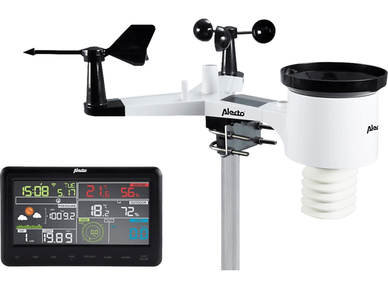 Alecto Weerstation Met Externe Sensor (ws-5500)