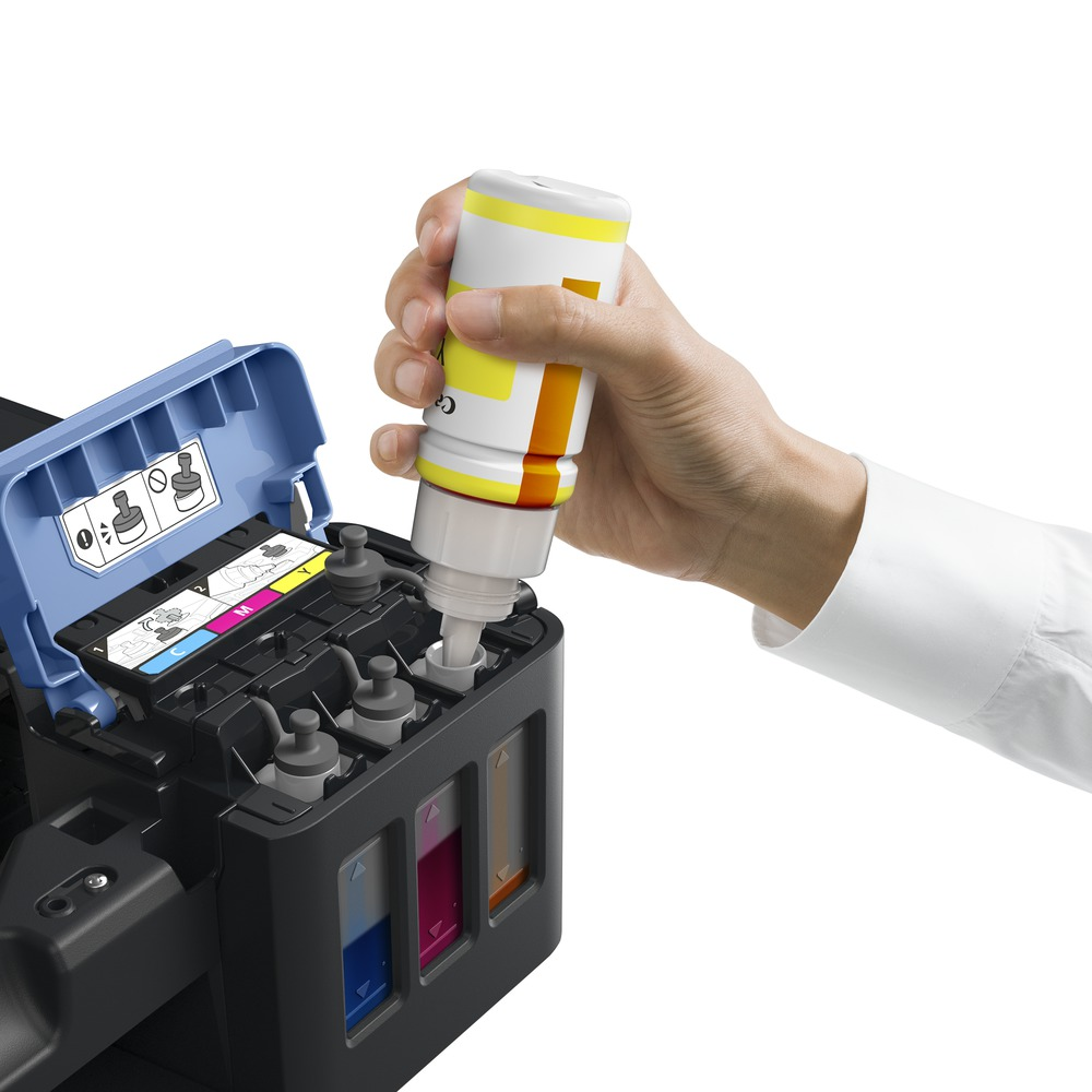 Impresora multifunción - Canon Pixma G3501, WiFi, Inyección de tinta MegaTank, Depósitos de rellenables, Negro