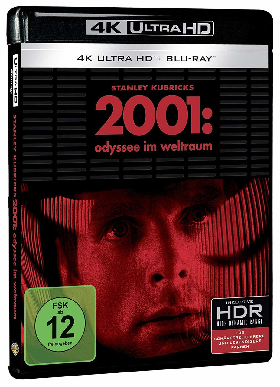 Blu-ray-Filmcover mit rotem Gesicht und Text auf Deutsch.